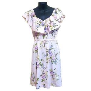 M.P.H COLLECTION Floral Print Dress Sz.